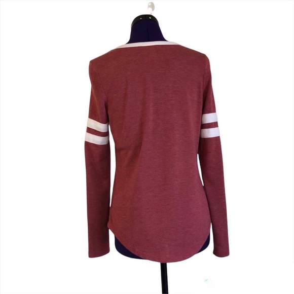 Harry Potter Hogwarts Burgundy Long Sleeve - Picture 3 of 16